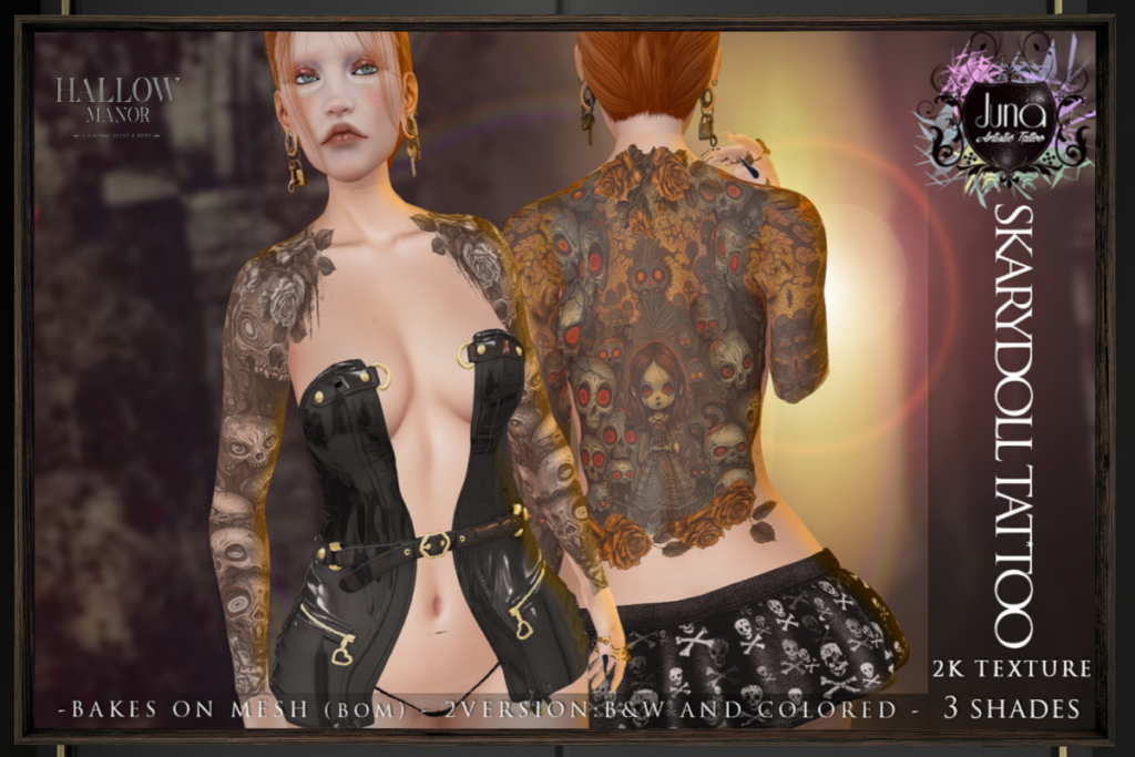 Skarydoll Tattoo - BOM, L$399