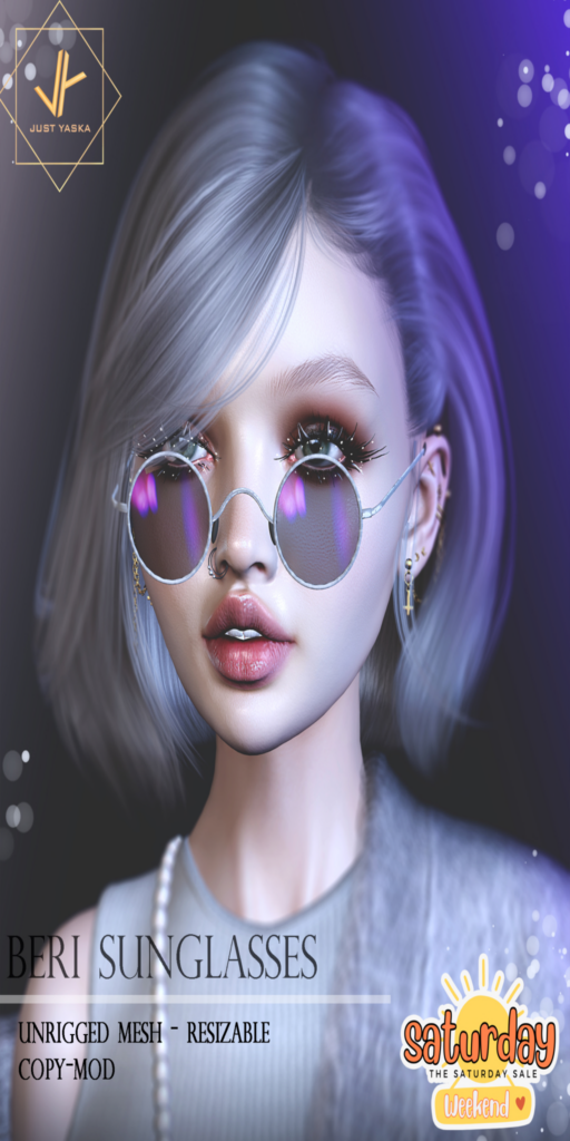 Beri Sunglasses	&lt;a href=&quot;http://maps.secondlife.com/secondlife/Cobra/237/30/2001&quot; target=&quot;_blank&quot;&gt;Teleport&lt;/a&gt;