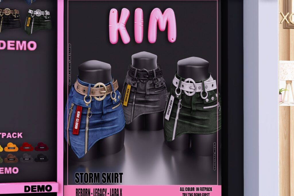 Storm Skirt - Legacy/MaitreyaX/Reborn, L$299 each/L$1999 FP
