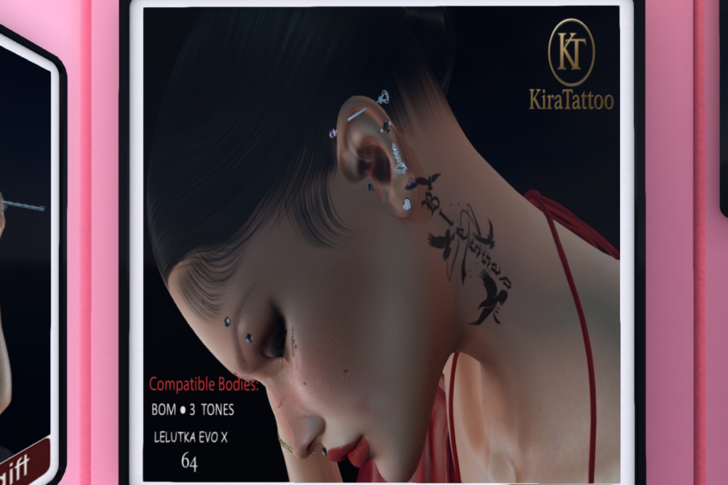 Kira Tattoo - EvoX, L$250