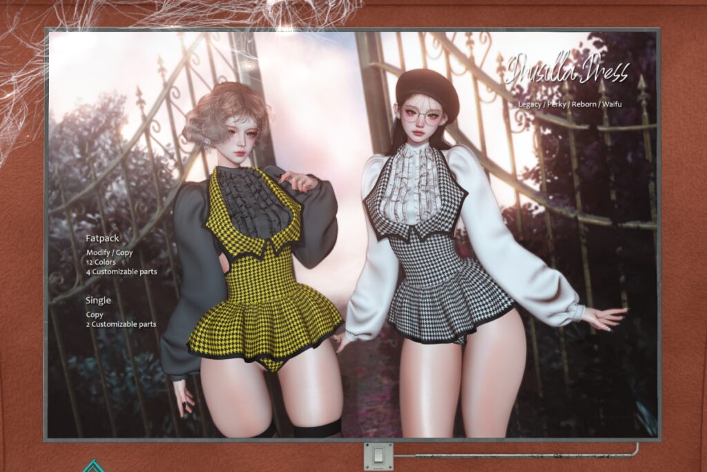 Priscilla Dress - Legacy/Reborn/+mods, L$300 each/L$1250 FP