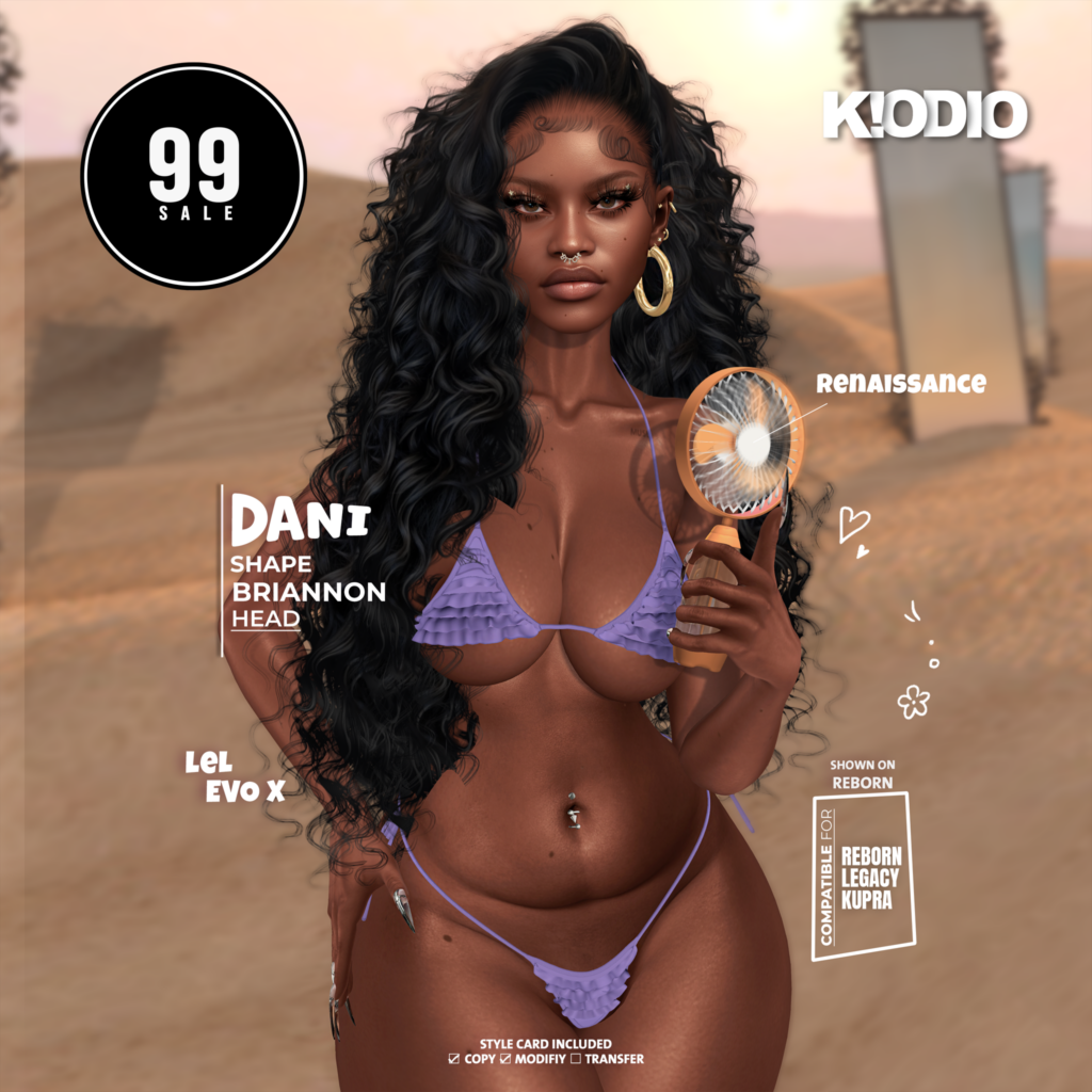 Dani Shape - EvoX Briannon/Inithium/Legacy/Reborn	&lt;a href=&quot;http://maps.secondlife.com/secondlife/Esterwind/159/157/739&quot; target=&quot;_blank&quot;&gt;Teleport&lt;/a&gt;