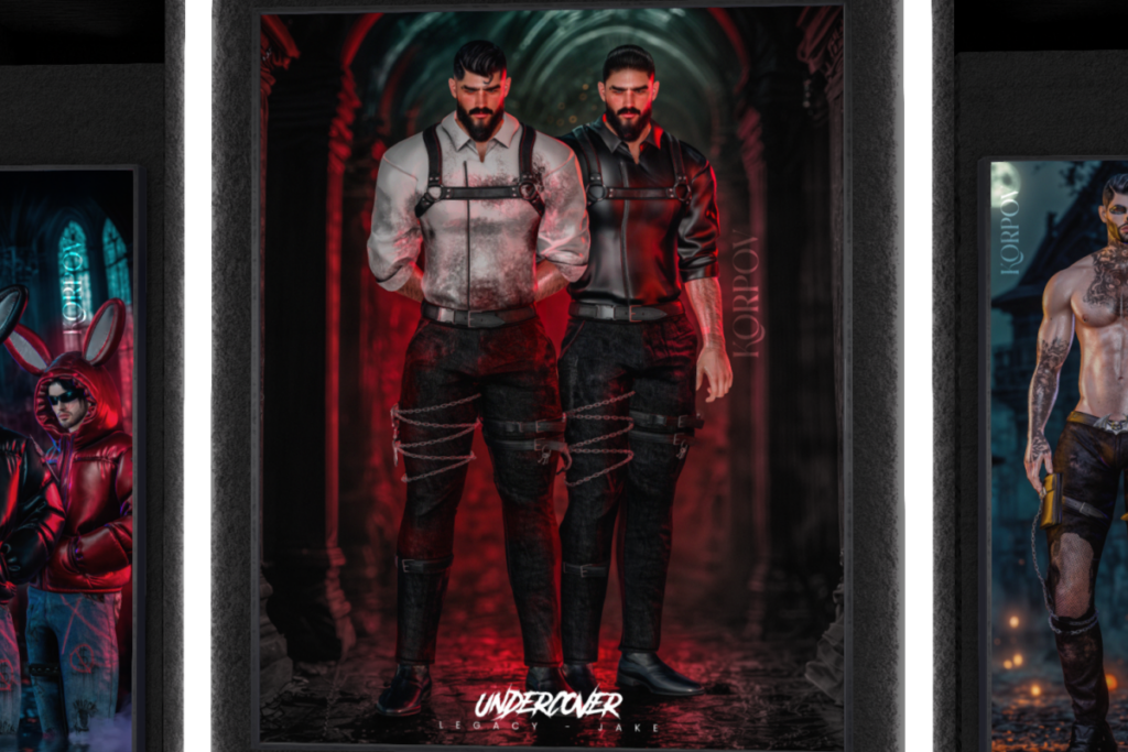 Undercover - Jake/Legacy, L$299 each/L$899 FP