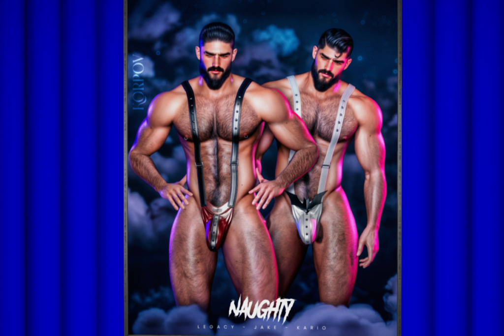 Naughty Set - Jake/Inithium/Legacy, L$299 each/L$999 FP