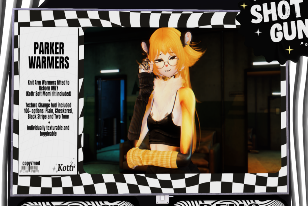 Parker Warmers - Reborn/+mods, L$499 each/L$799 FP