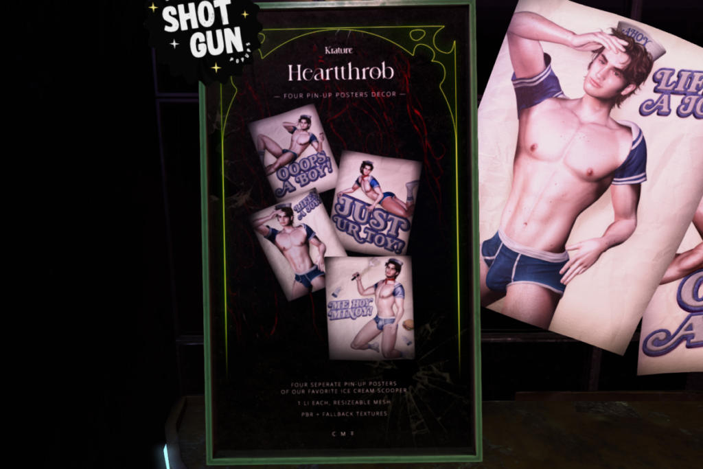 Heartthrob Poster, L$199