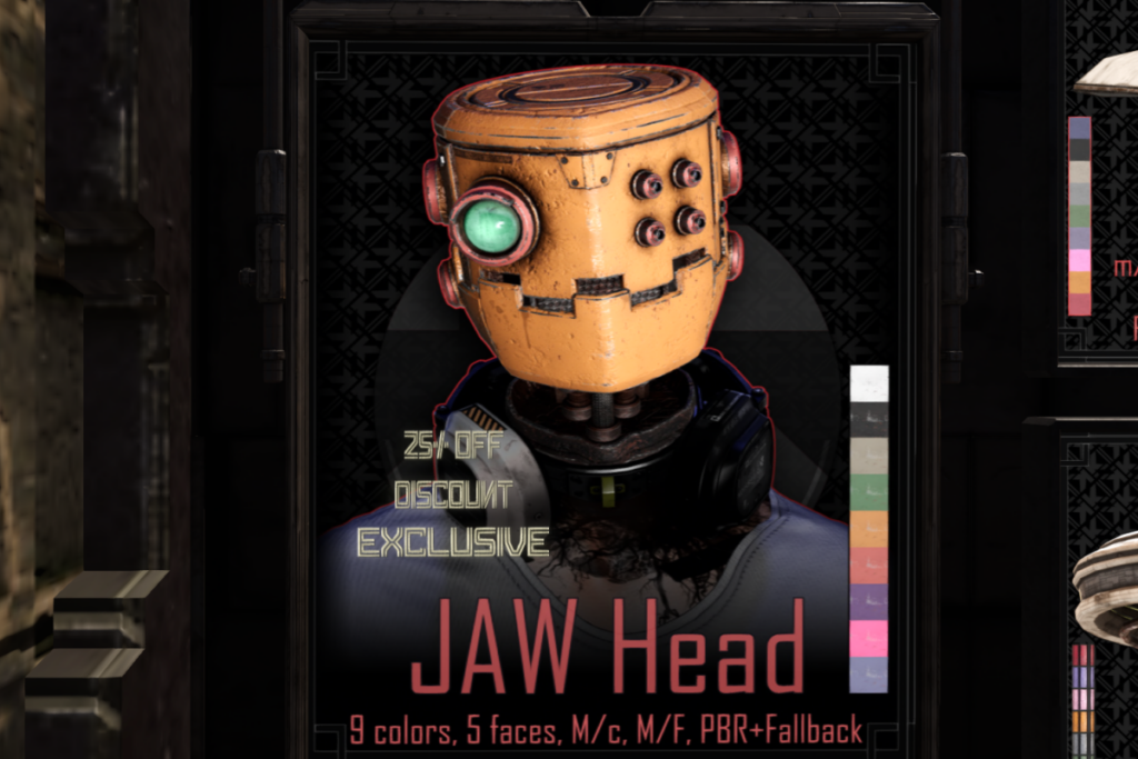 Jaw Head, L$900