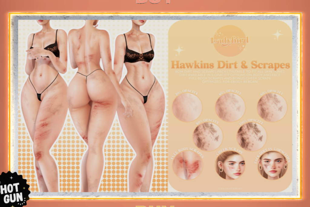 Hawkins Dirt &amp; Scrapes - BOM for Reborn, L$275