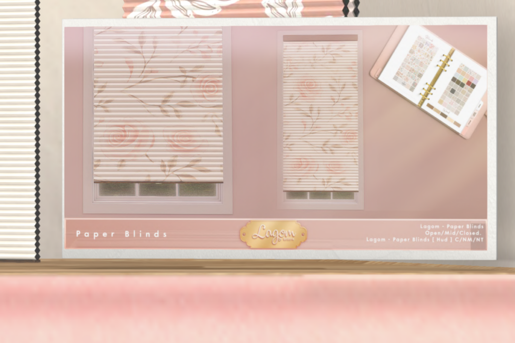 Paper Blinds, L$199