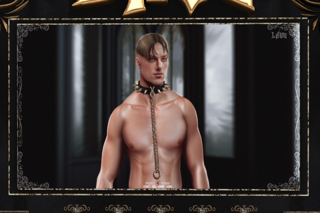 Marcus Choker - Gianni/Jake/Kario/Legacy, L$299 each/L$1899 FP