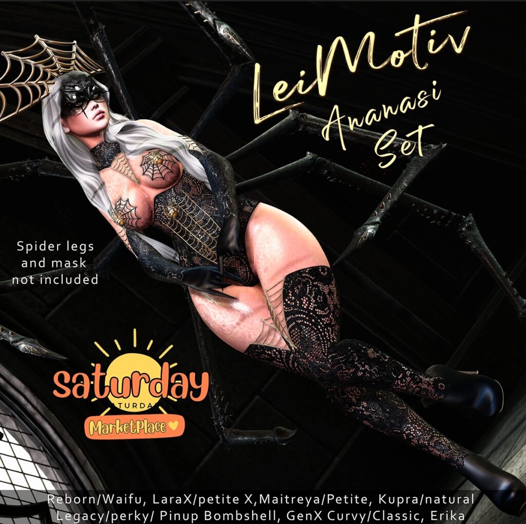 Ananasi Set - Erika/GenX/Inithium/Legacy/Maitreya/Reborn/+mods	&lt;a href=&quot;https://tinyurl.com/3zmre5tw&quot; target=&quot;_blank&quot;&gt;Marketplace Link&lt;/a&gt;