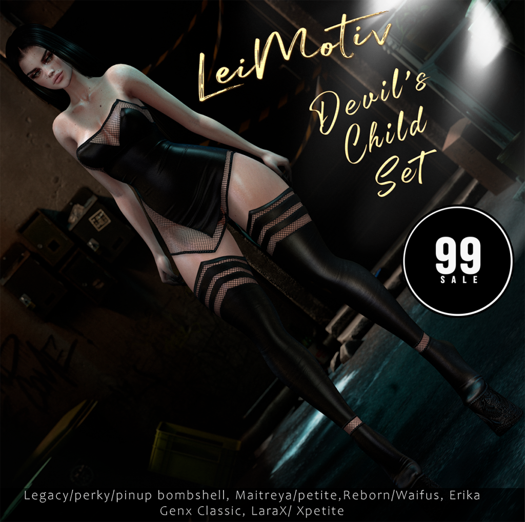 Devil&#039;s Child Set - Erika/GenX Classic/Legacy/Maitreya/Reborn/+mods	&lt;a href=&quot;http://maps.secondlife.com/secondlife/Violet%20Hill/66/72/2501&quot; target=&quot;_blank&quot;&gt;Teleport&lt;/a&gt;
