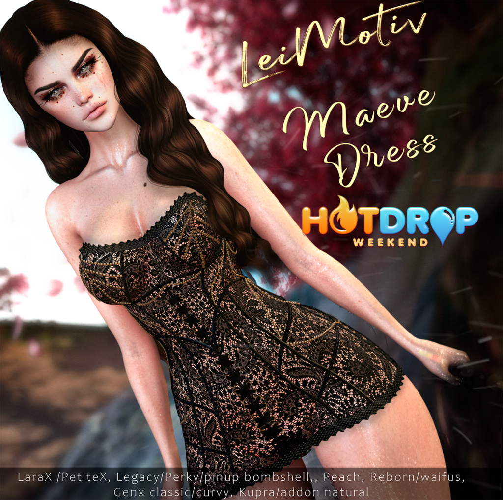 Maeve Dress - GenX/Inithium/Legacy/MaitreyaX/Reborn/Peach/+mods