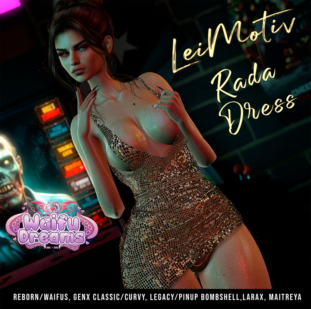 Rada Dress - GenX/Legacy/Maitreya/Reborn/+mods