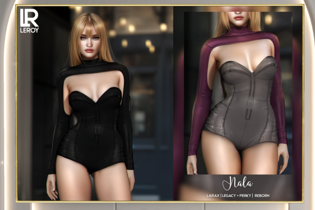 Nala Blouse &amp; Jumpsuit - Legacy/MaitreyaX/Reborn/+mods, , L$199-L$229 each/L$1199-L$1399 each FP