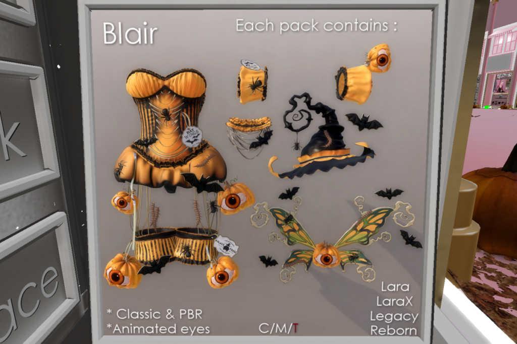 Blair Outfit - Legacy/Maitreya/Reborn/+mods, L$390 each/L$1590 FP