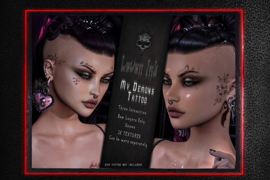 My Demons Tattoo - EvoX, L$350
