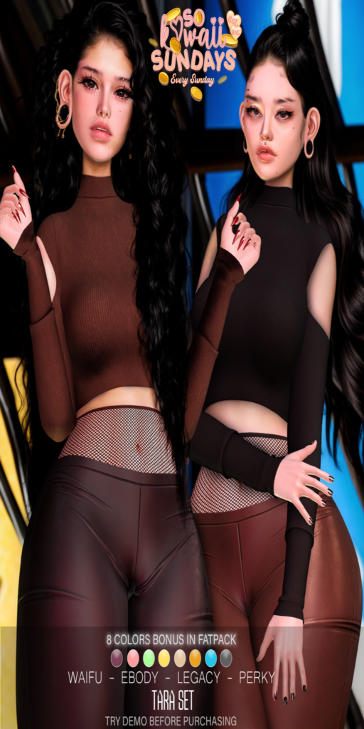 Tara Set - Legacy/Reborn/+mods	&lt;a href=&quot;http://maps.secondlife.com/secondlife/Crystal%20Isle/127/133/60&quot; target=&quot;_blank&quot;&gt;Teleport&lt;/a&gt;