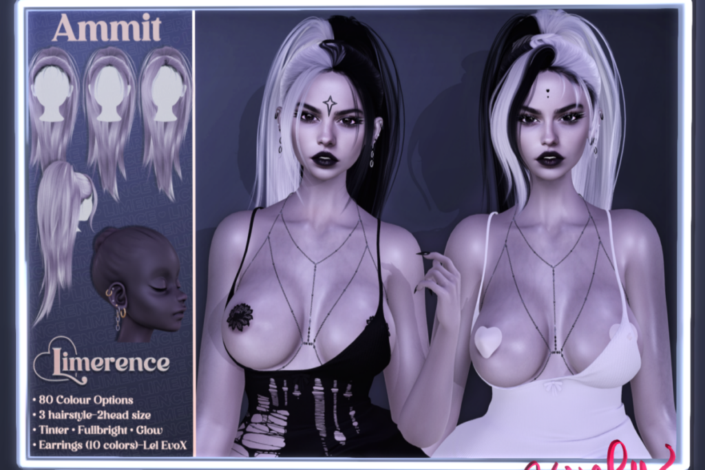 Ammit Hair &amp; Accessories - EvoX, L$990