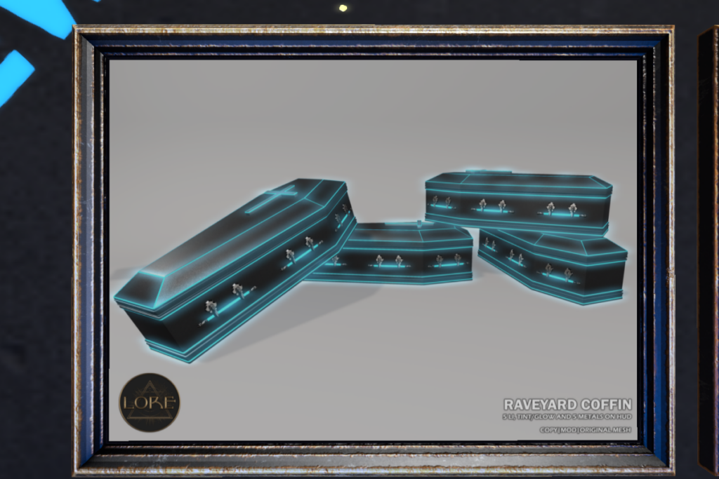 Raveyard Coffin, L$300