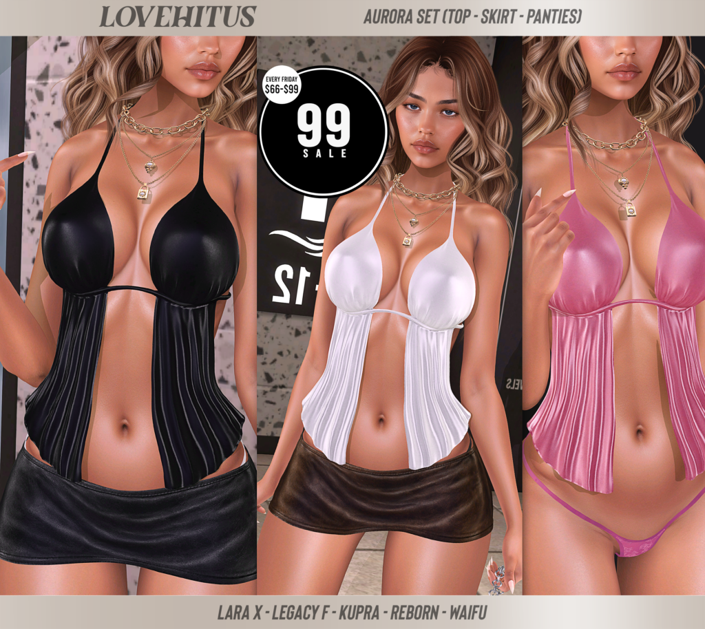 Aurora Set - Inithium/Legacy/MaitreyaX/Reborn/+mods	&lt;a href=&quot;http://maps.secondlife.com/secondlife/Optimal/205/80/802&quot; target=&quot;_blank&quot;&gt;Teleport&lt;/a&gt;