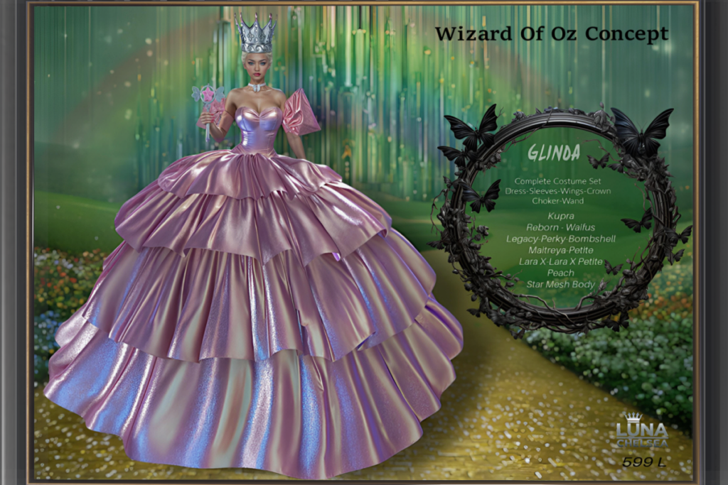Wizard of Oz Costume - Inithium/Legacy/Maitreya/Peach/Reborn/Star/+mods, L$599