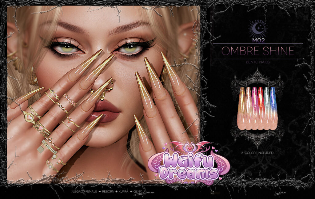 Ombre Shine Nails - GenX/Inithium/legacy/Reborn