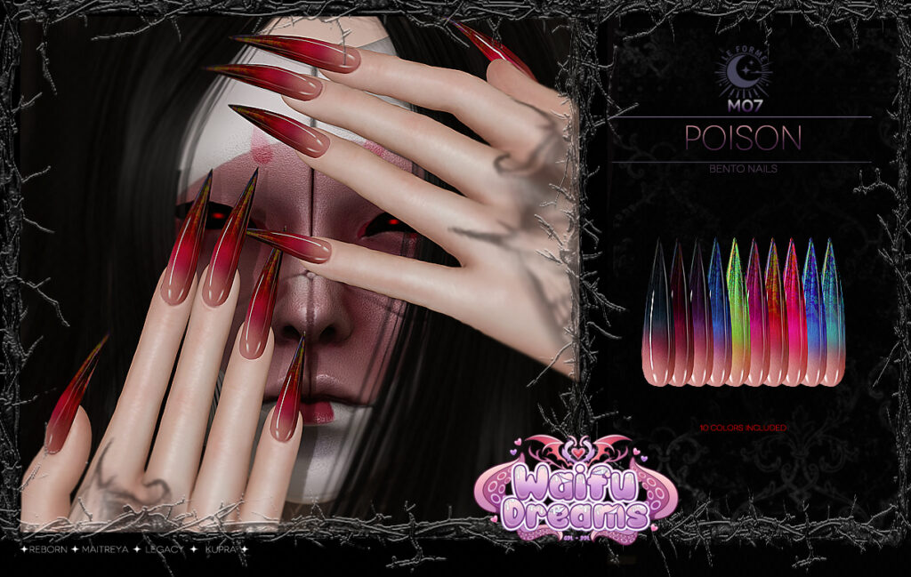 M07 Poison Nails - Inithium/Legacy/Maitreya/Reborn