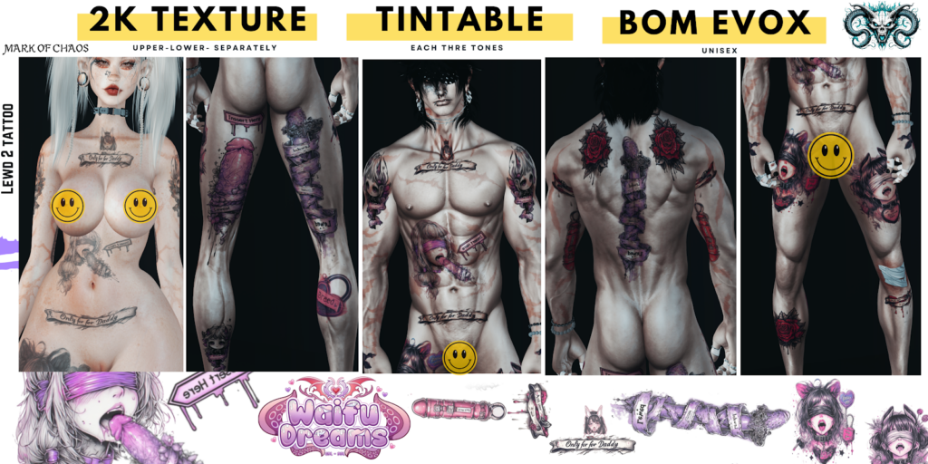Lewd #2 Tattoo
