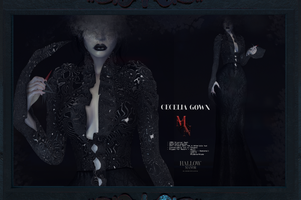 Cecelia Gown - Legacy/MaitreyaX/Nhumana/Reborn/+mods, L$399 each/L$2150 FP