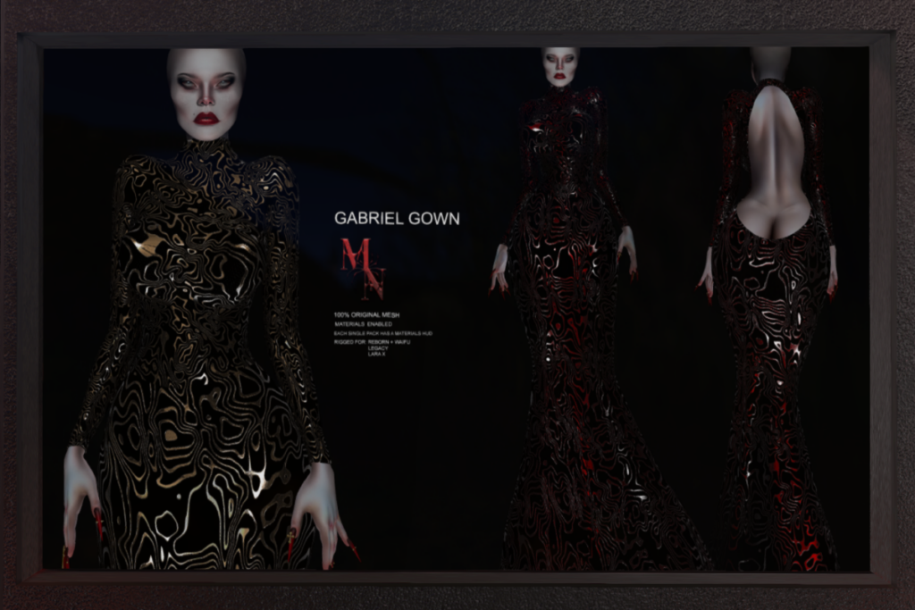 Gabriel Gown - Legacy/MaitreyaX/Reborn/+mods, L$350 each/L$2050 FP