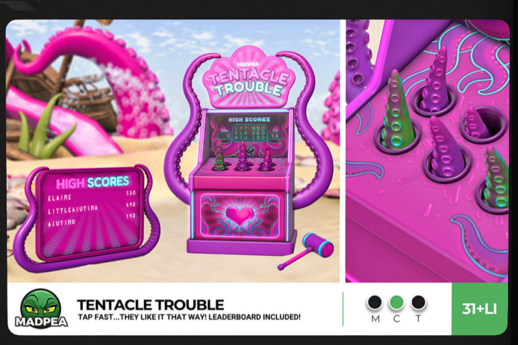 Tentacle Trouble Game, L$599