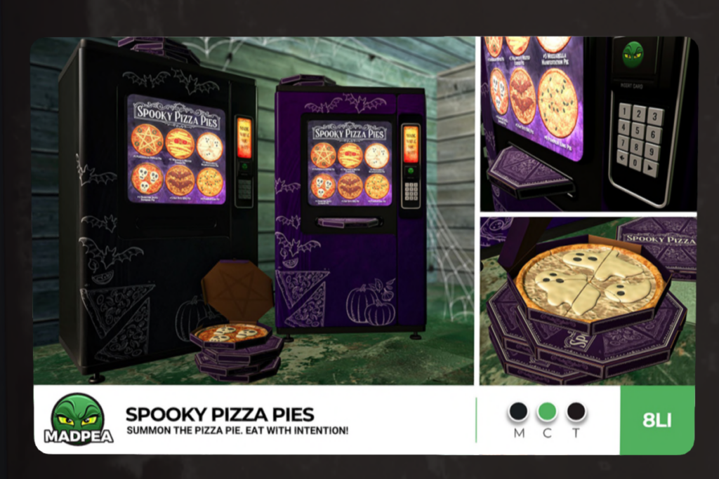 Spooky Pizza Pies, L$599