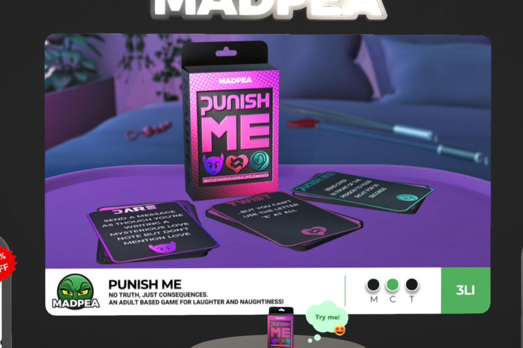 Punish Me Game, L$249
