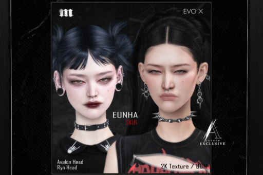 Eunha Skin - EvoX/Boataom/Velour, L$900 each/L$5000 FP
