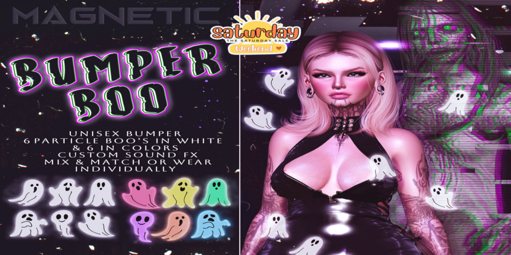 Bumper Boo Interactive Accessory	&lt;a href=&quot;http://maps.secondlife.com/secondlife/Klibert/84/162/632&quot; target=&quot;_blank&quot;&gt;Teleport&lt;/a&gt;