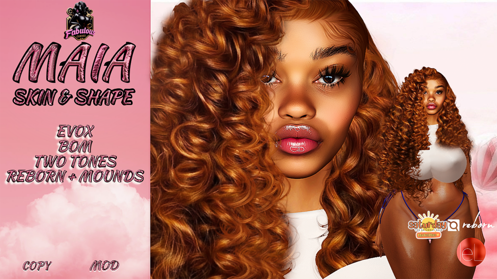 Maia Skin &amp; Shape - EvoX/Reborn/+mods	&lt;a href=&quot;https://tinyurl.com/5czeh8mz&quot; target=&quot;_blank&quot;&gt;Marketplace Link&lt;/a&gt;