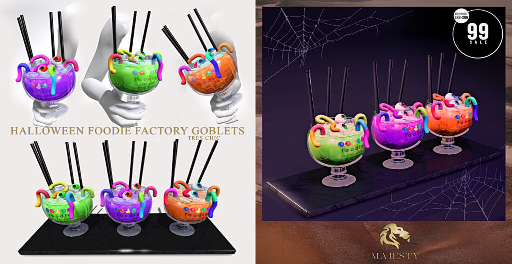 Halloween Foodie Factory Goblets Holdable Accessory	&lt;a href=&quot;http://maps.secondlife.com/secondlife/River%20Village/195/196/1903&quot; target=&quot;_blank&quot;&gt;Teleport&lt;/a&gt;