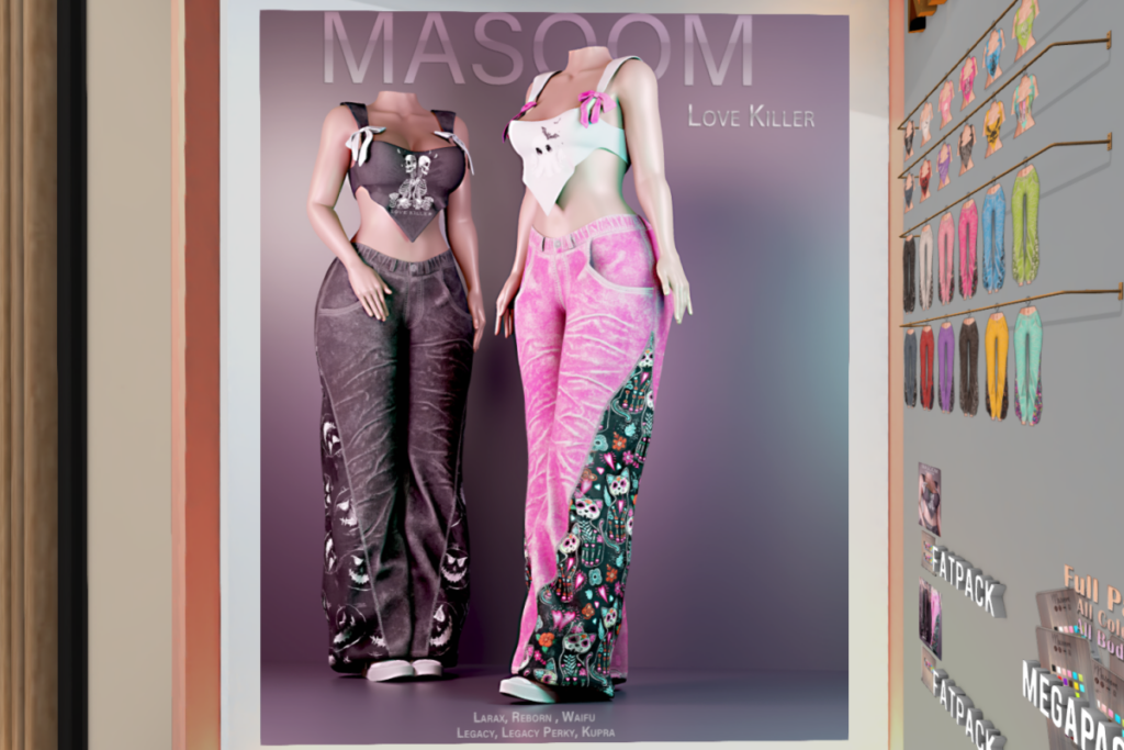 Love Killer Outfit - Inithium/Legacy/MaitreyaX/Reborn, L$195-L$255 each/L$-1355-L$1555 each FP/L$2555 MP