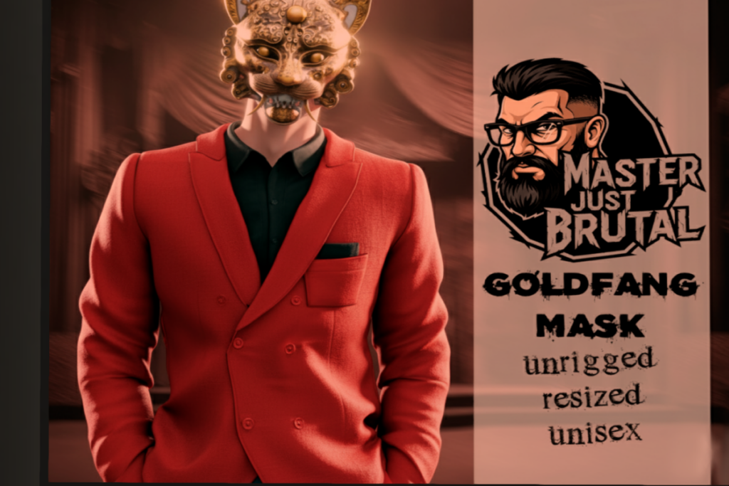 Golden Fang Mask, L$250