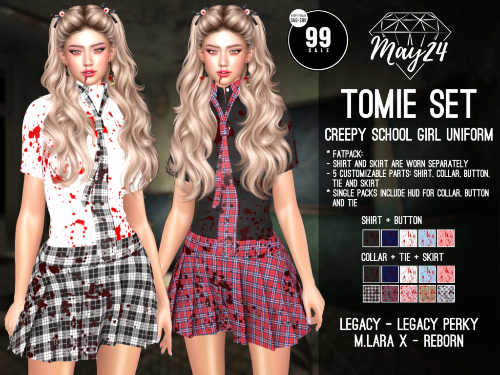 Tomie Set - Legacy/MaitreyaX/Reborn/+mods	&lt;a href=&quot;http://maps.secondlife.com/secondlife/Highway%20Star/144/134/23&quot; target=&quot;_blank&quot;&gt;Teleport&lt;/a&gt;