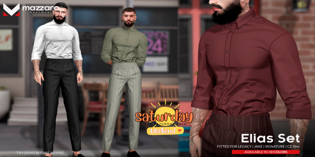 Elias Set - CZ Slim/Jake/Legacy/Signature	&lt;a href=&quot;http://maps.secondlife.com/secondlife/Heartbreak/131/129/166&quot; target=&quot;_blank&quot;&gt;Teleport&lt;/a&gt;