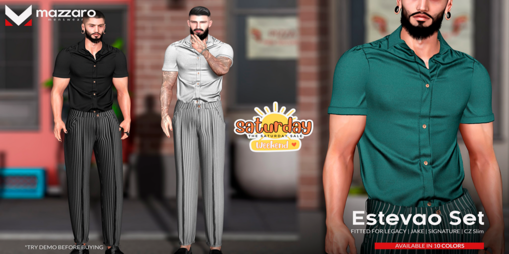 Estevao Set - CZ Slim/Jake/Legacy/Signature	&lt;a href=&quot;http://maps.secondlife.com/secondlife/Heartbreak/131/129/166&quot; target=&quot;_blank&quot;&gt;Teleport&lt;/a&gt;