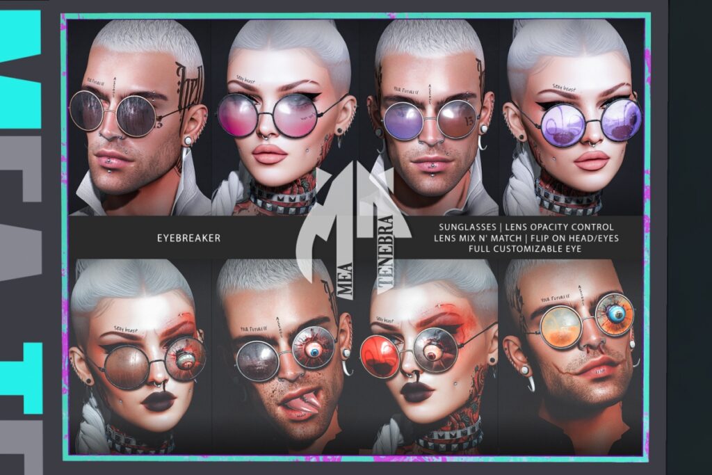Eyebreaker Glasses, L$450 FP