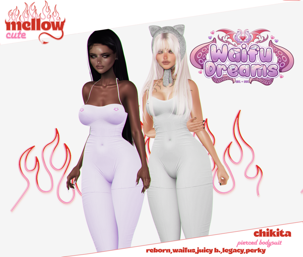 Chikita Pierced Bodysuit - Legacy/Reborn/+mods	&lt;a href=&quot;http://maps.secondlife.com/secondlife/La%20Vie/151/124/26&quot; target=&quot;_blank&quot;&gt;Teleport&lt;/a&gt;