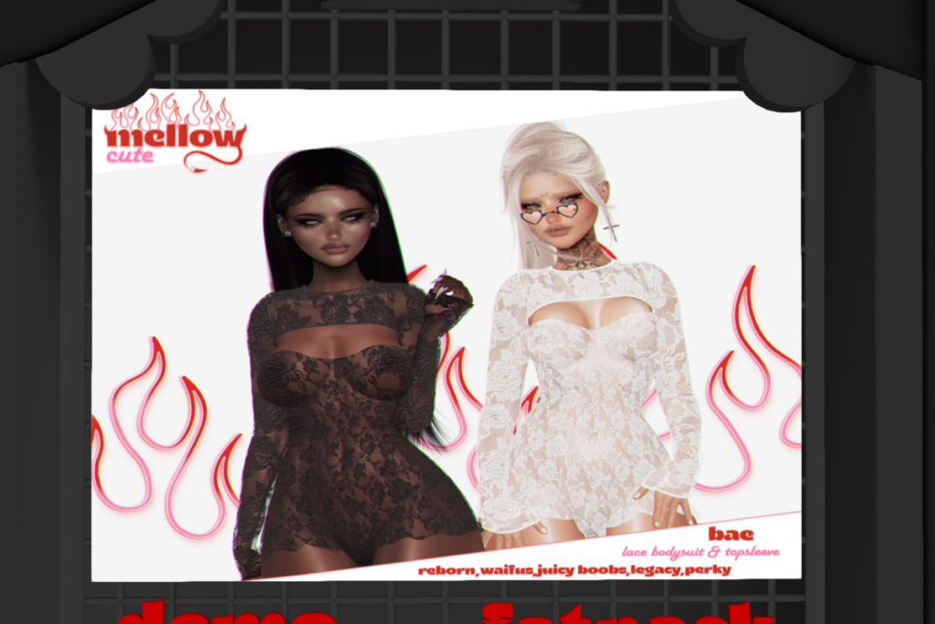 Bae Top &amp; Bodysuit - Legacy/Reborn/+mods, L$250 each/L$1199 each FP