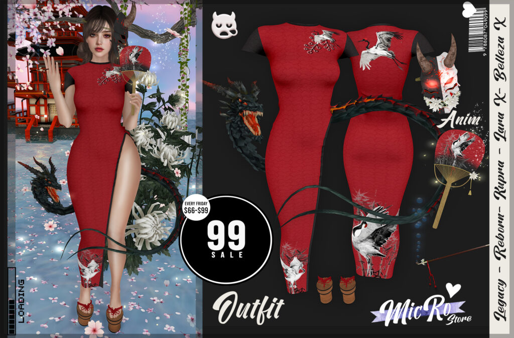 Oni Outfit - GenX/Inithium/Legacy/MaitreyaX/Reborn	&lt;a href=&quot;http://maps.secondlife.com/secondlife/Misty%20Grove/122/200/2700&quot; target=&quot;_blank&quot;&gt;Teleport&lt;/a&gt;