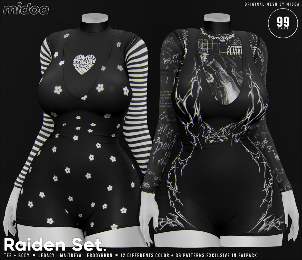 Raiden Set - Legacy/Maitreya/Reborn	&lt;a href=&quot;http://maps.secondlife.com/secondlife/Filhomes/19/70/2677&quot; target=&quot;_blank&quot;&gt;Teleport&lt;/a&gt;