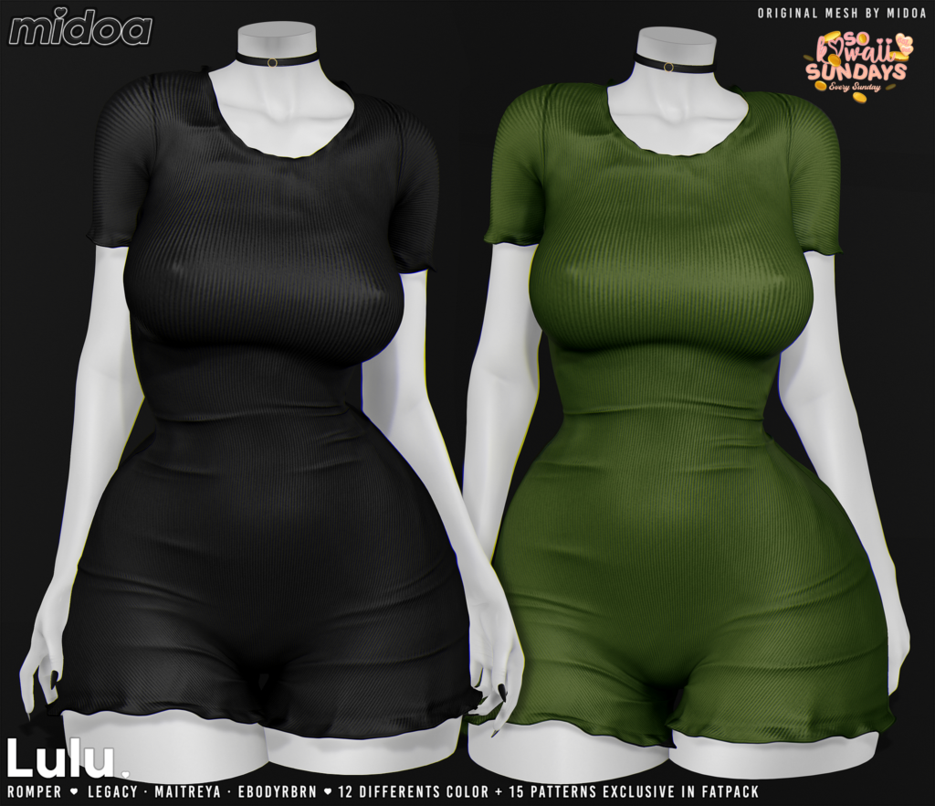 Lulu Romper - Legacy/Maitreya/Reborn	&lt;a href=&quot;http://maps.secondlife.com/secondlife/Filhomes/19/70/2677&quot; target=&quot;_blank&quot;&gt;Teleport&lt;/a&gt;