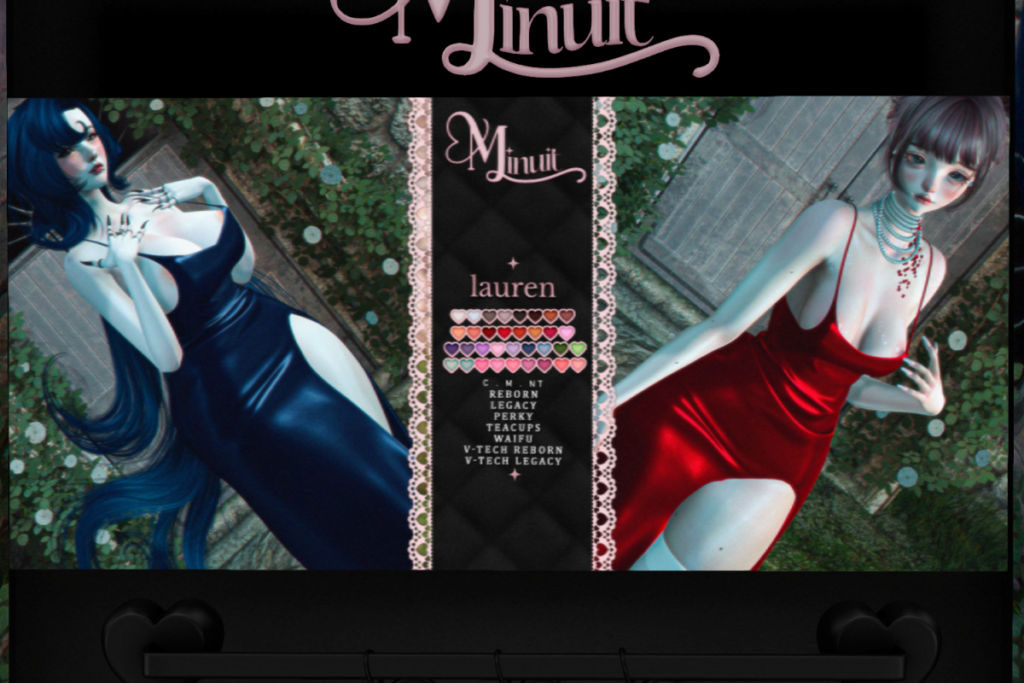 Lauren Dress - Legacy/Reborn/+mods, L$499 each/L$899 FP